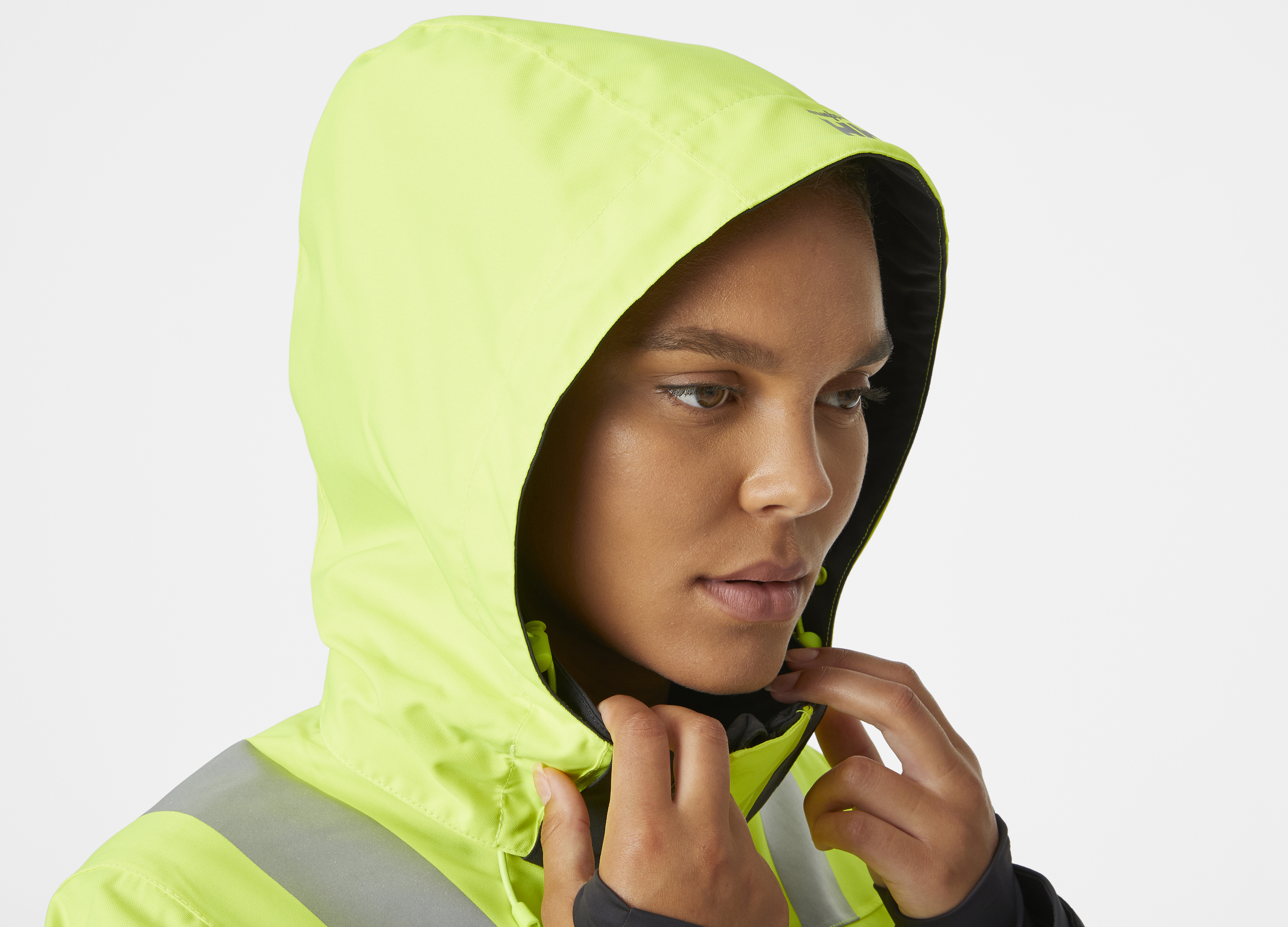 W LUNA HI VIS SHELL JACKET