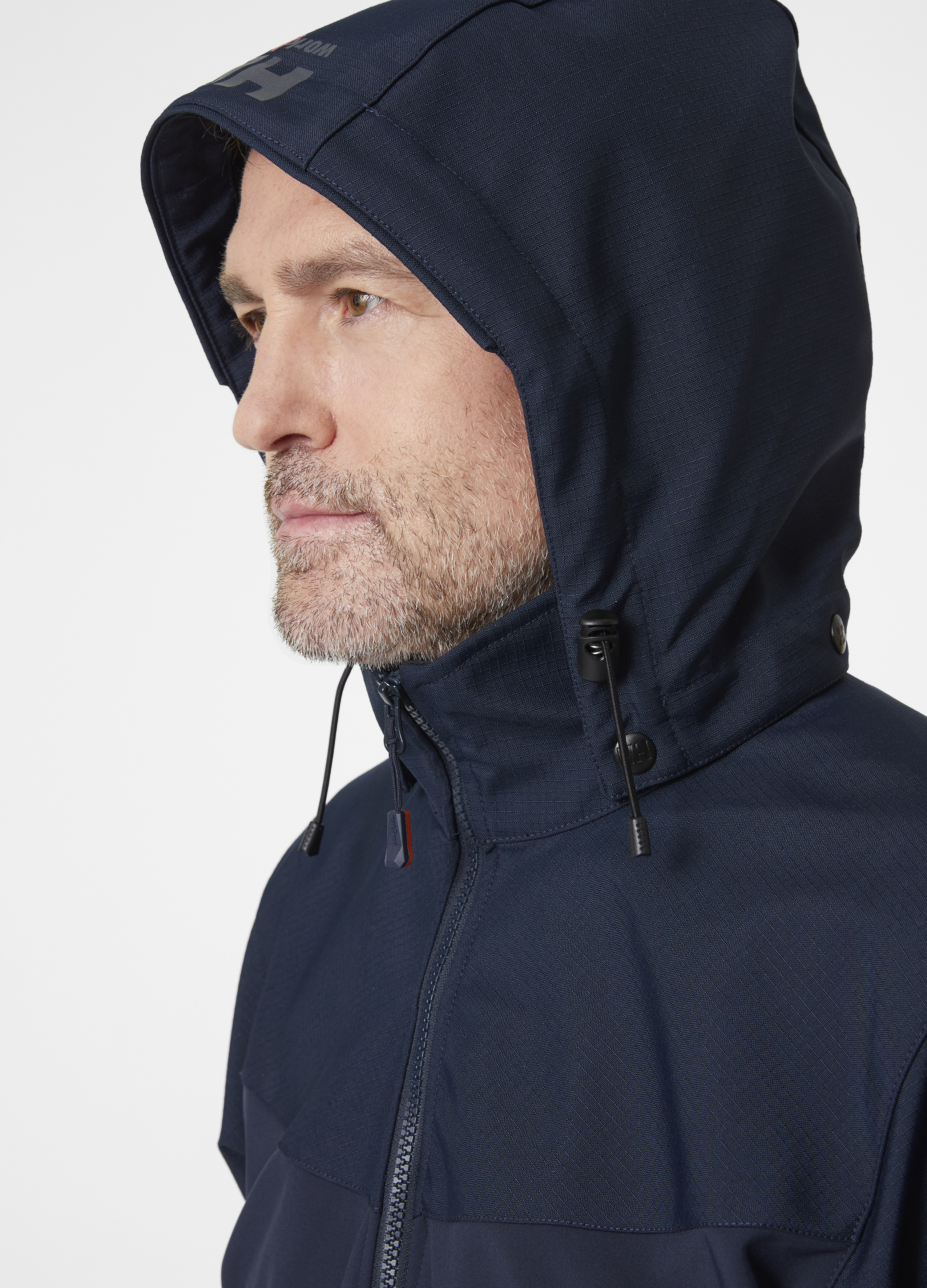 OXFORD HOODED SOFTSHELL JACKET