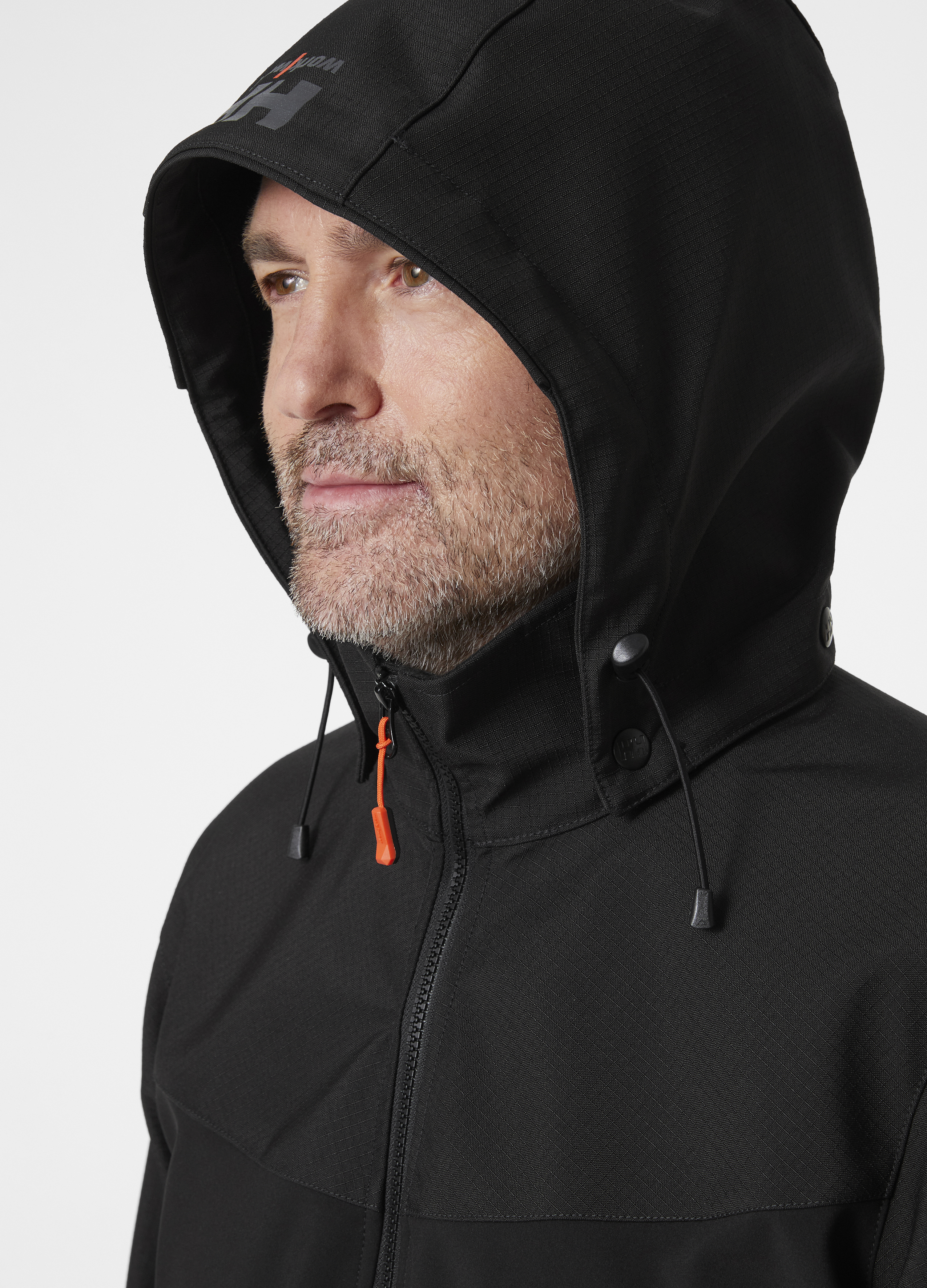 OXFORD HOODED SOFTSHELL JACKET