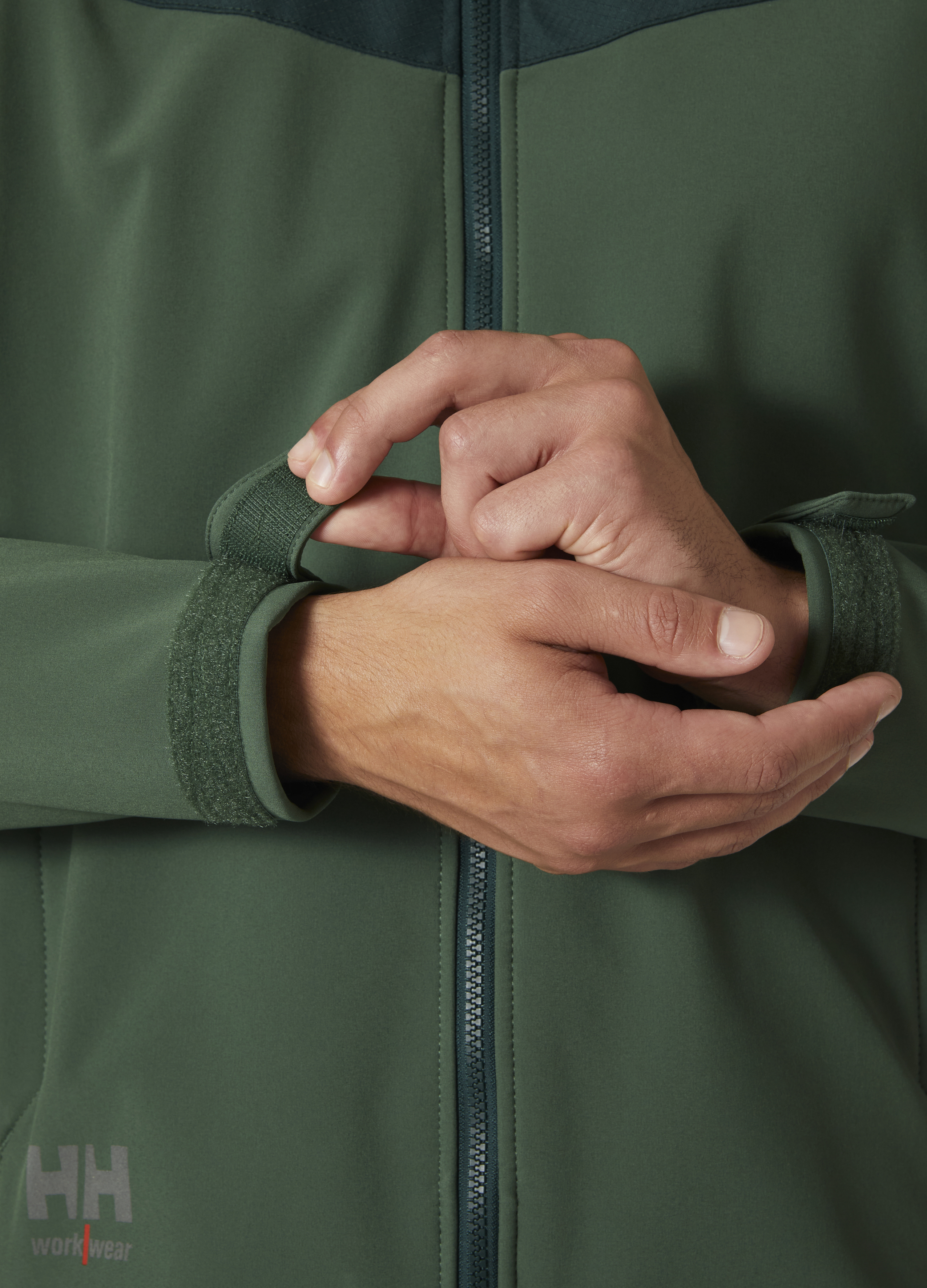 OXFORD HOODED SOFTSHELL JACKET