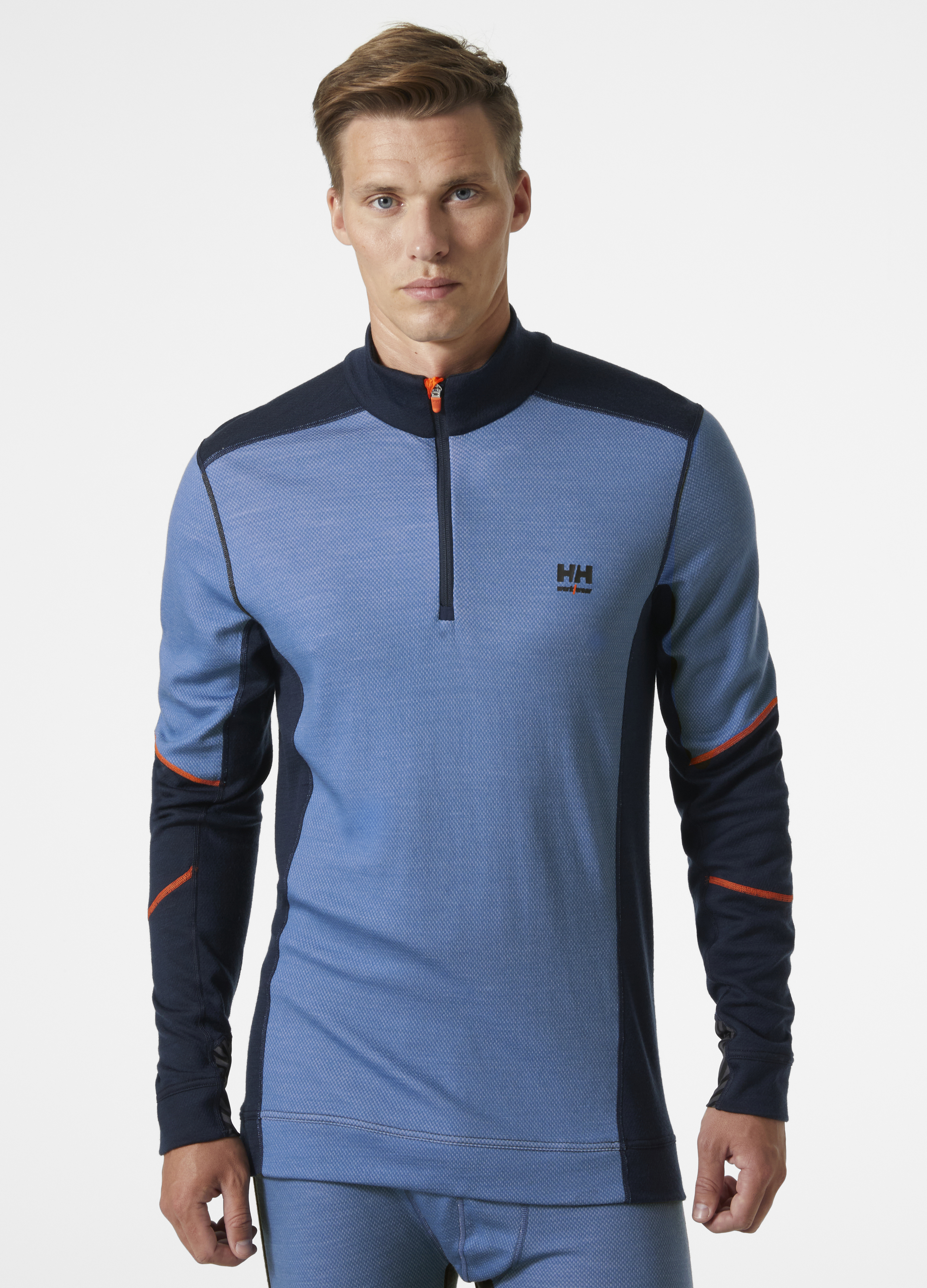 HH LIFA MERINO HALF ZIP