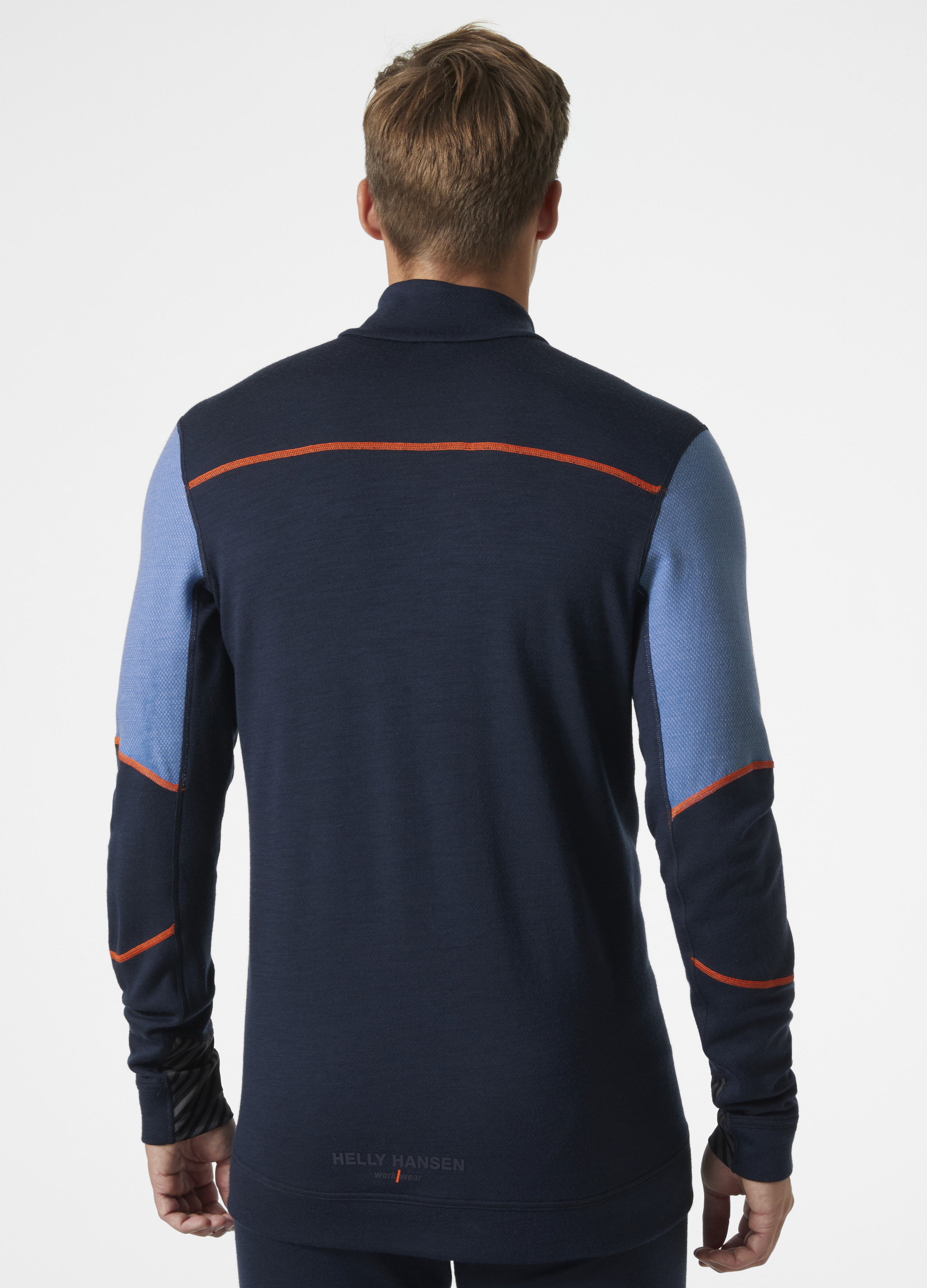 HH LIFA MERINO HALF ZIP