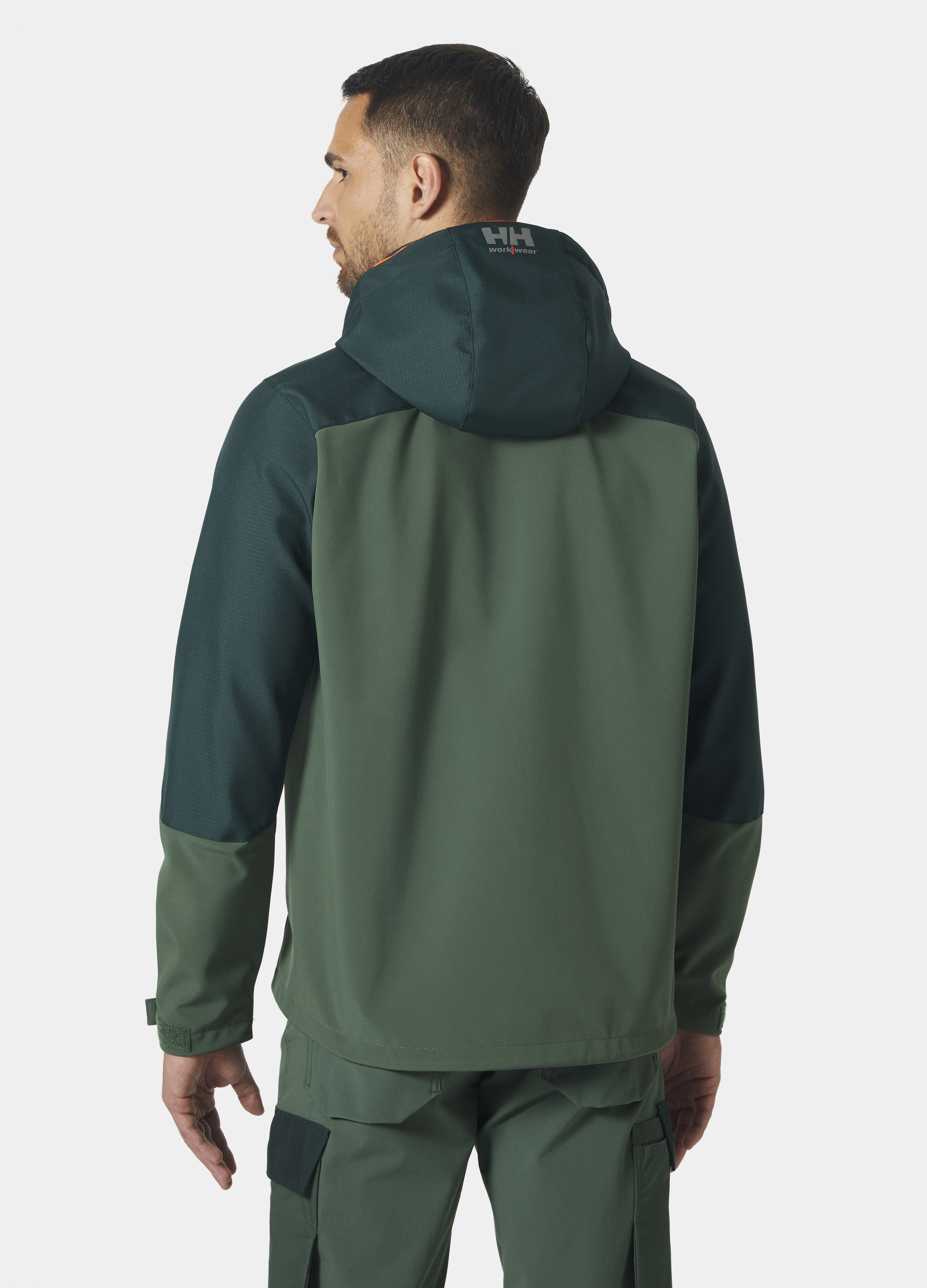 OXFORD HOODED SOFTSHELL JACKET