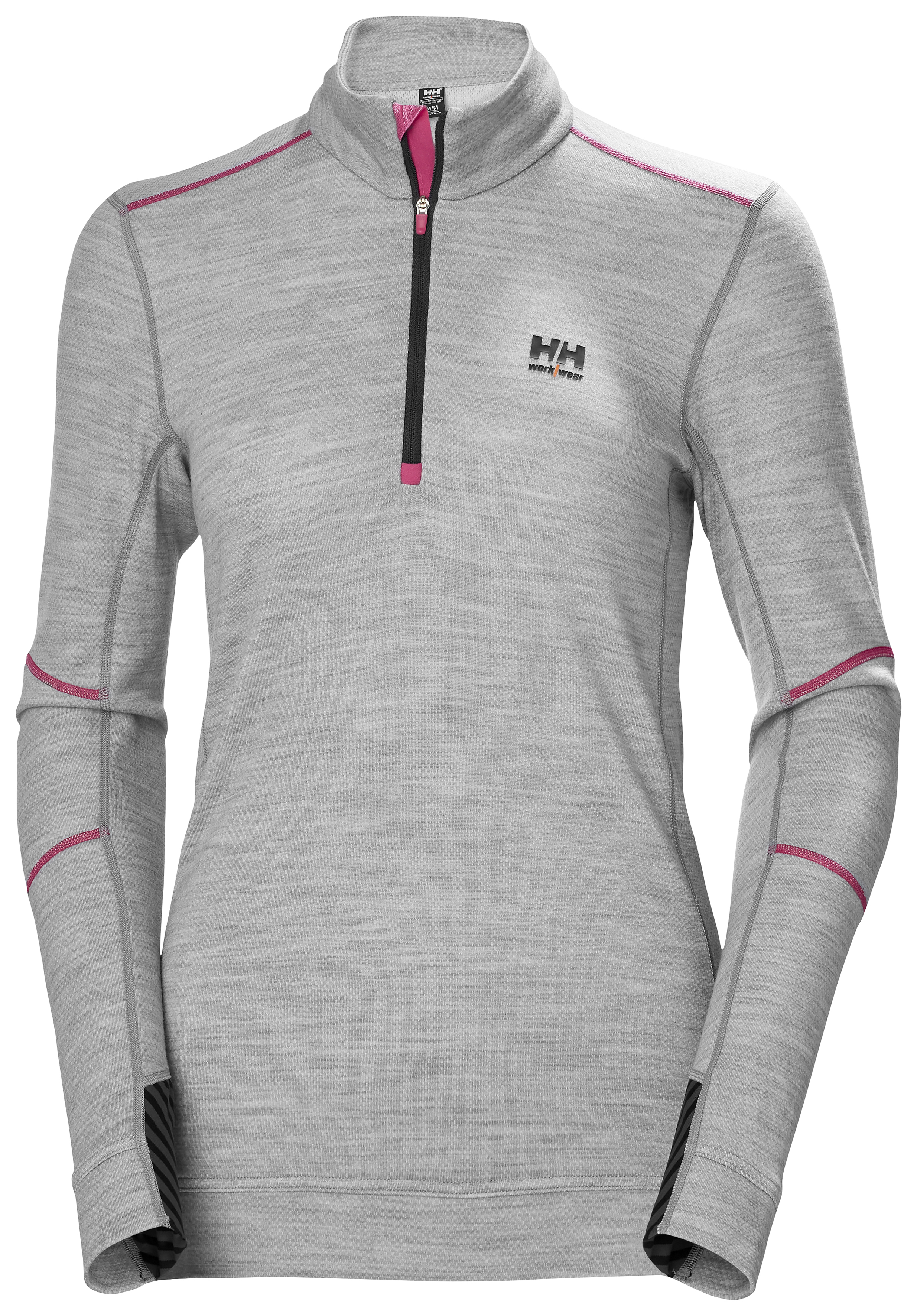 W HH LIFA MERINO HALF ZIP