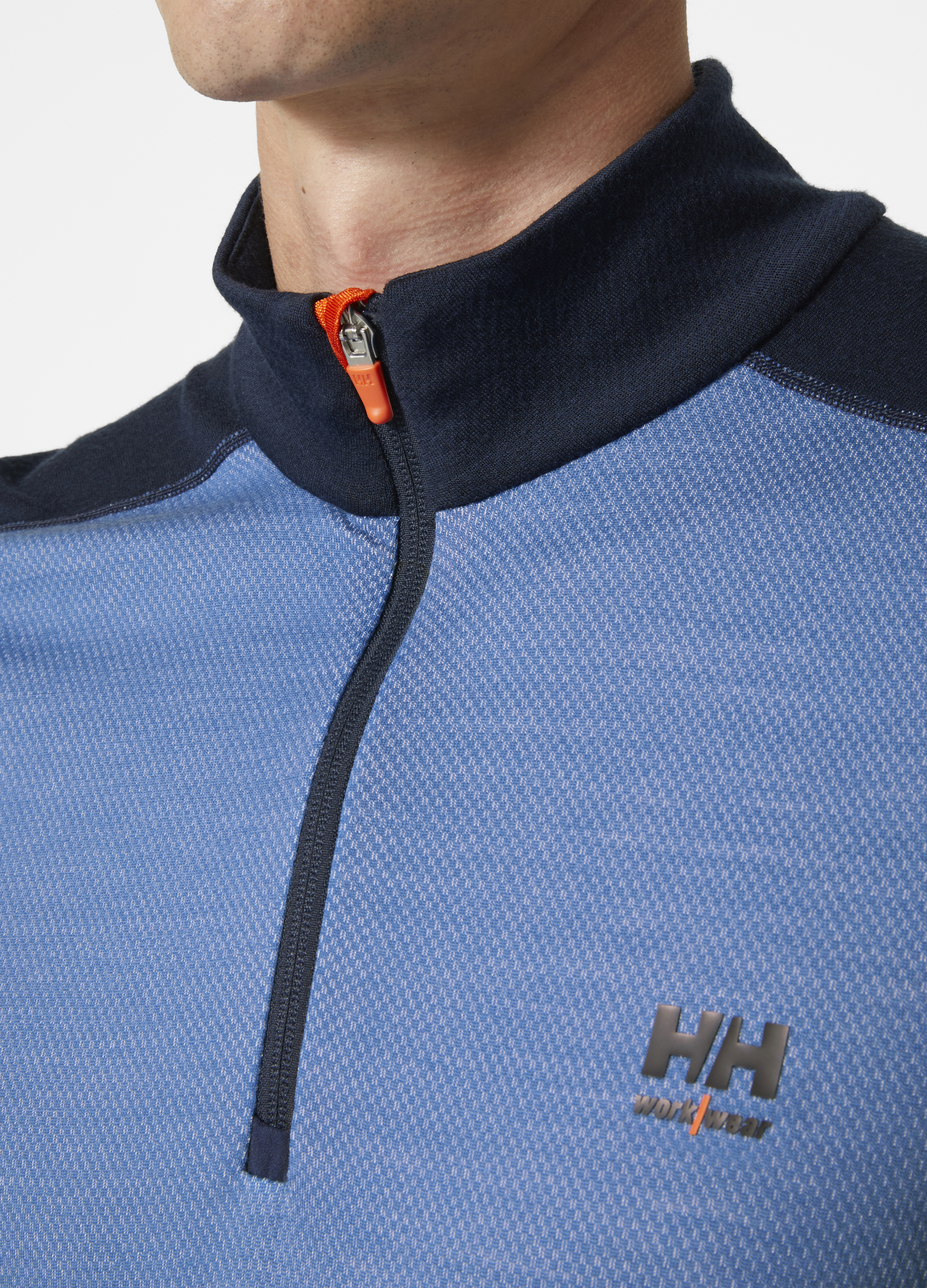 HH LIFA MERINO HALF ZIP